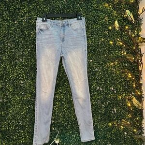 Hollister Sky Blue Skinny Jeans